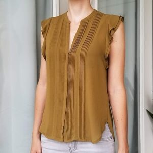 H&M Conscious Collection Green Top